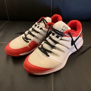 Nike Men’s Air Zoom Vapor X Tennis Shoes Red